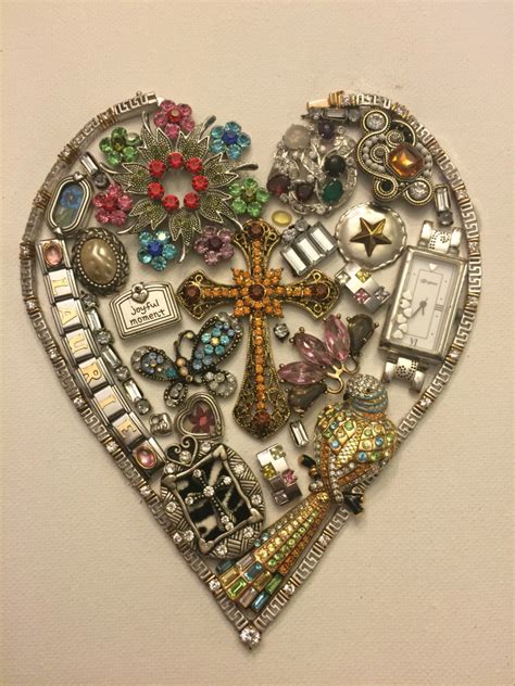 vintage jewelry made into pictures